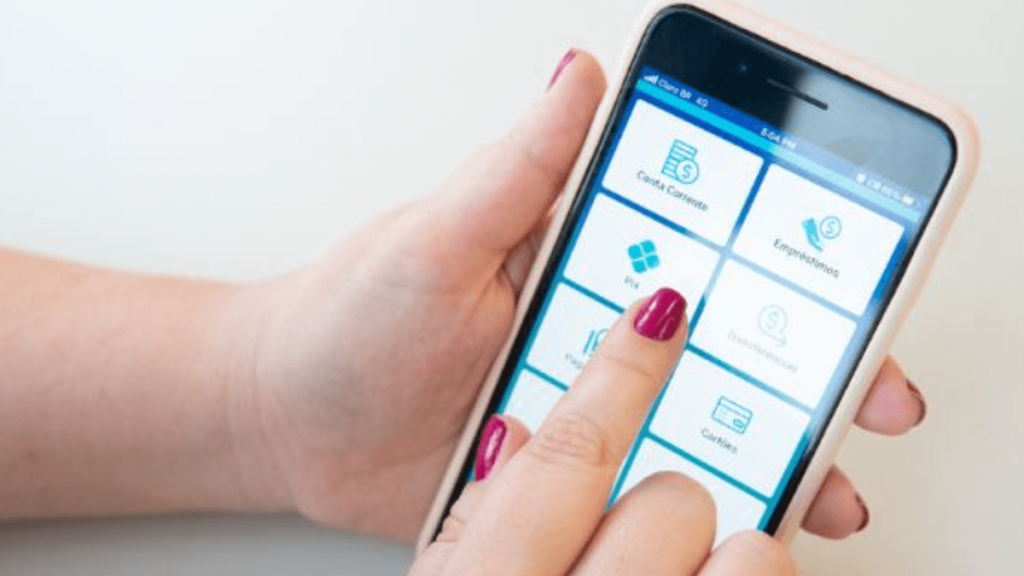 Aplicativo do Banco Mercantil