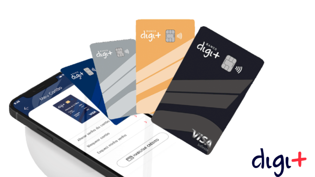 Cartões de crédito do Banco Digimais