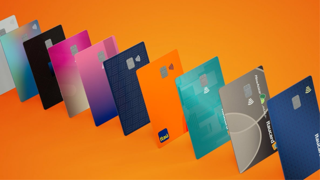 Diversos Cartões de crédito do Banco Itaú
