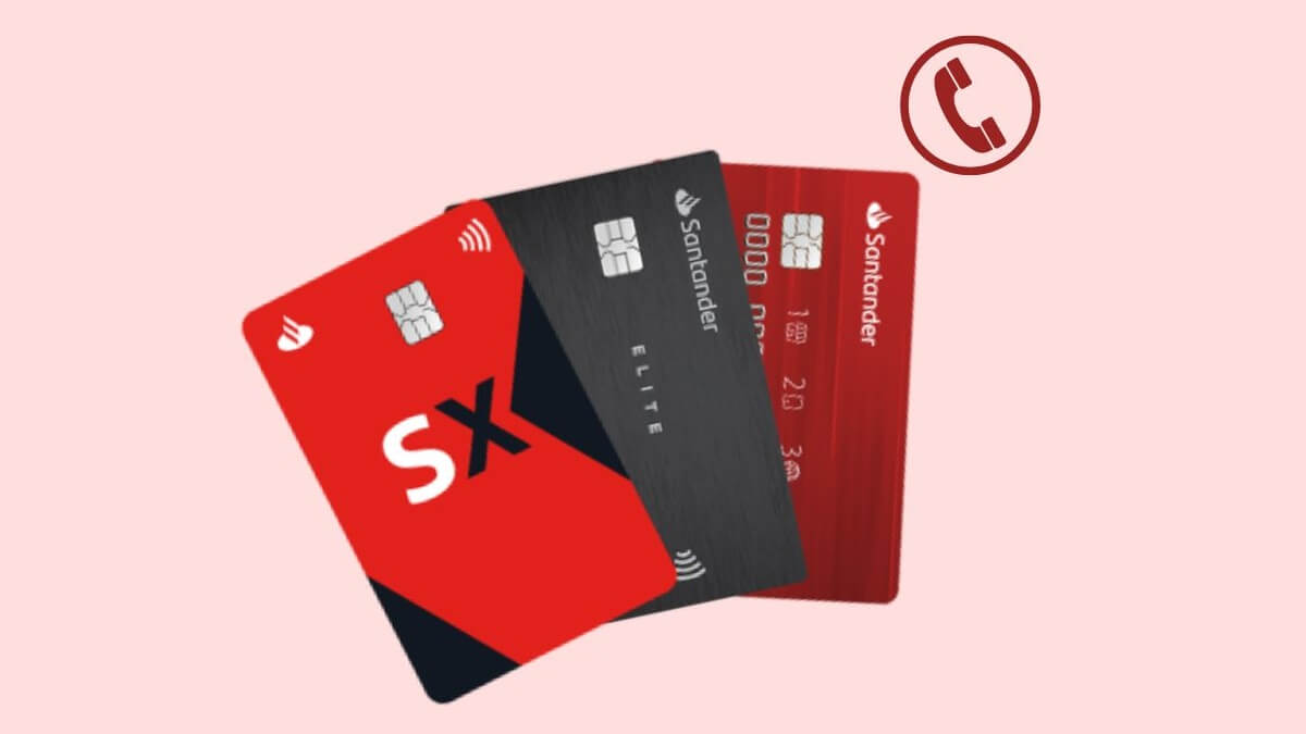 Cartão Santander Telefone