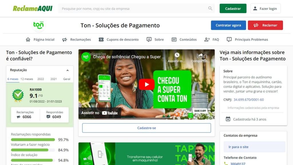 Ton no Reclame Aqui